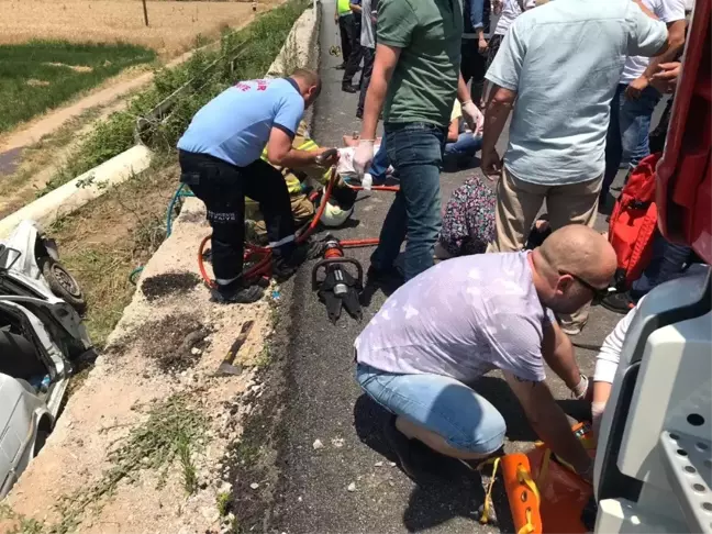 Balıkesir'de kaza: 4 yaralı