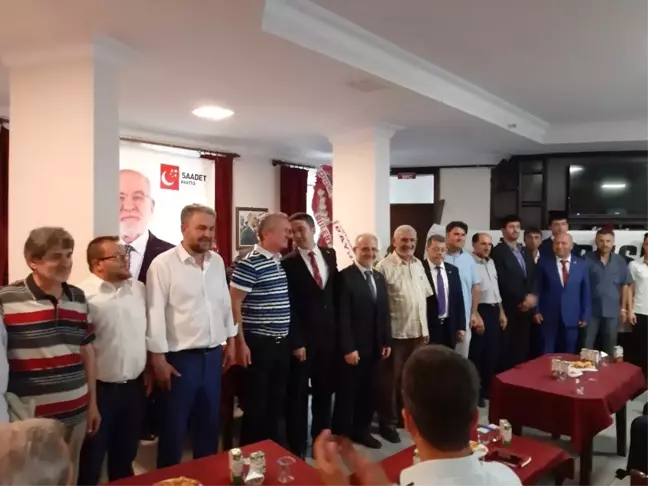 Çaycuma Saadet Partisi 6.Olağan kongresi yapıldı