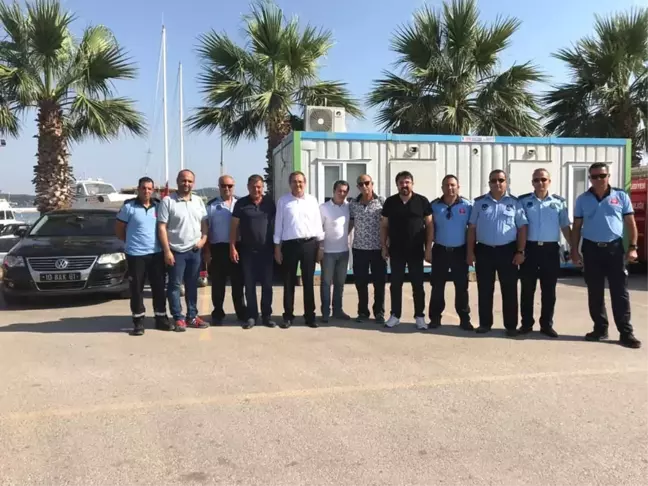 Ayvalık'ta itfaiyeden Cunda hamlesi
