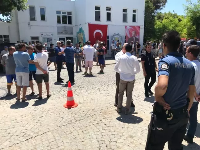 Bozcaada'da gergin anlar