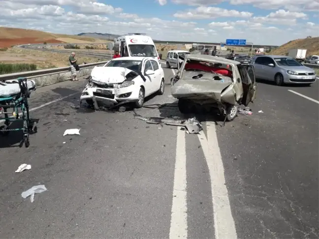 Kırıkkale'de feci kaza: 1 ölü, 5 yaralı