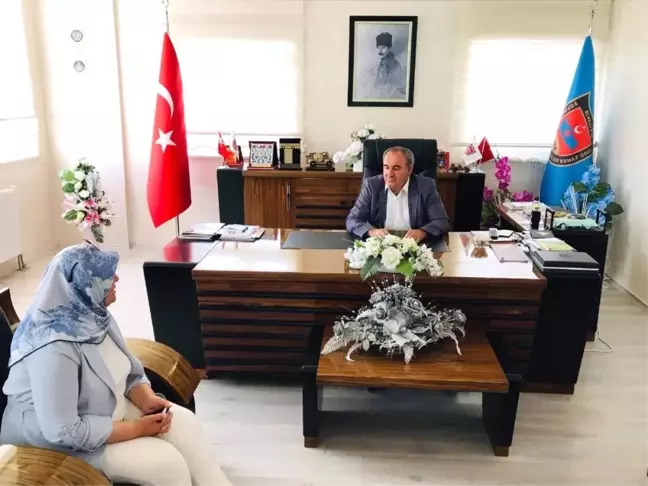 Başkan Çetin'den iade-i ziyaret
