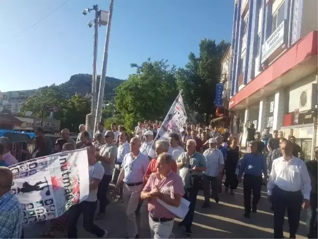 Tunceli'de Sivas'ta ölenler anıldı