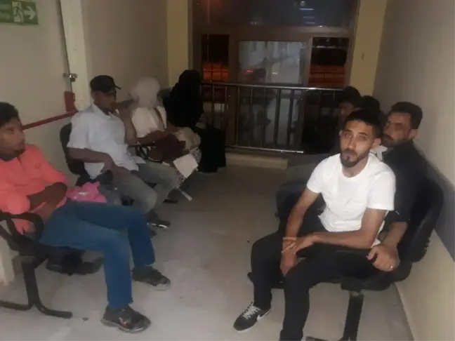 Hatay'da 16 düzensiz göçmen yakalandı
