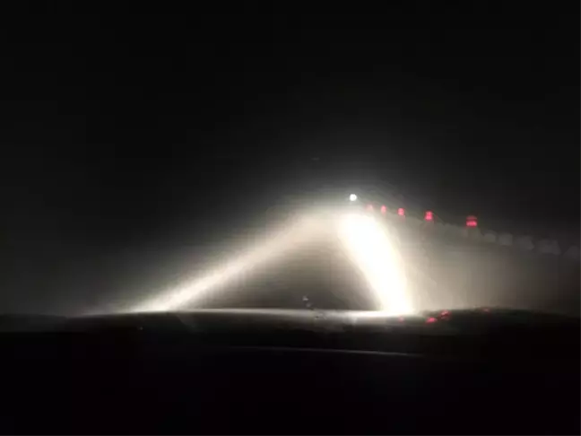 Ardahan'da ulaşıma sis engeli