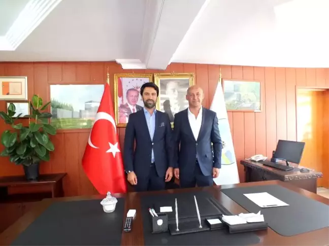 İMSİYAD Derneği Başkanı Haymanı'dan Başkan Altın'a ziyaret