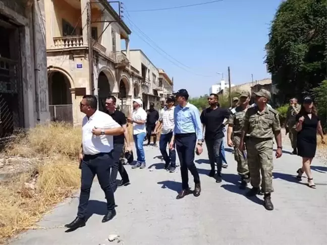 Hayalet şehir Maraş'ta envanter çalışmalarından ilk kareler