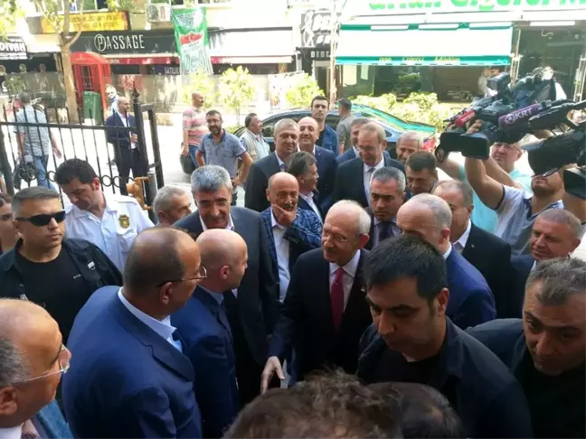 Kılıçdaroğlu,Türk-İş Genel Başkanı Atalay'ı ziyaret etti