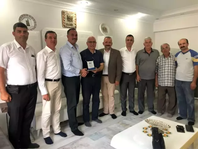 Bozüyük Kent Konseyi'nden eski başkanlara ziyaret