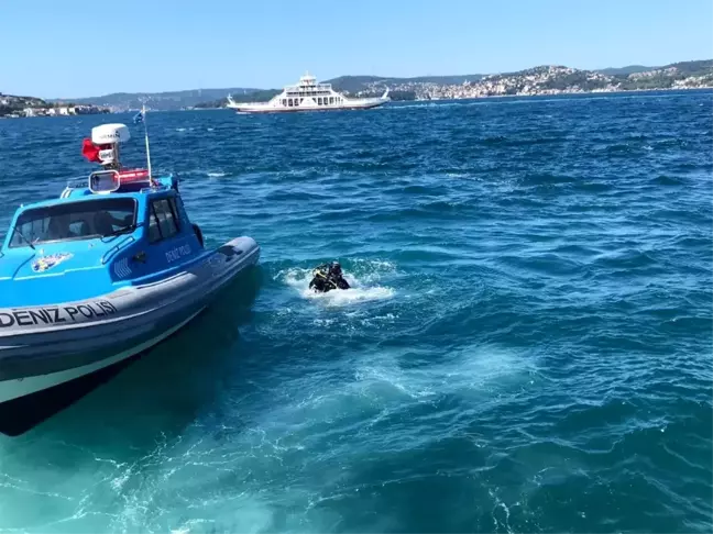 Beykoz'da denize giren genç kayboldu