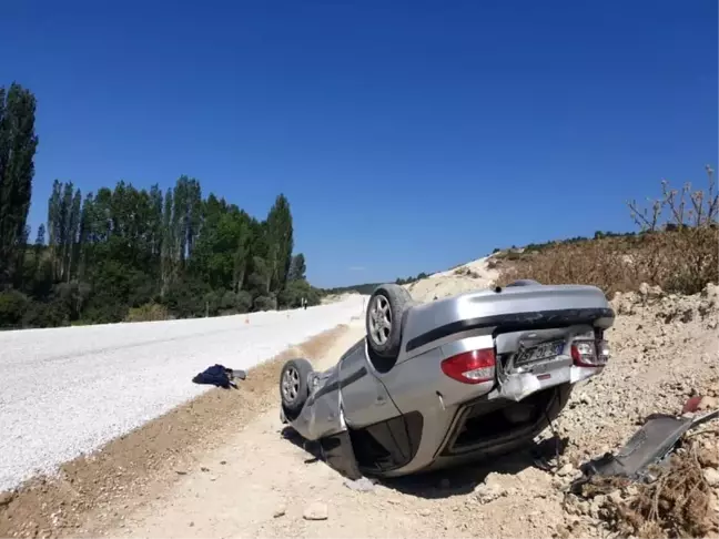 Emet'te trafik kazası: 2 yaralı