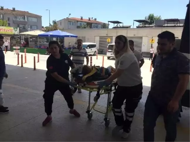 3'üncü kat balkonundan düşen Emir yaralandı
