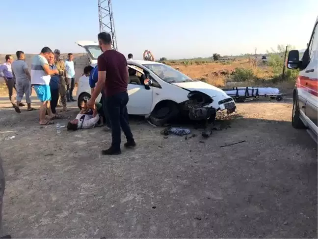 Hatay'da otomobil şarampole yuvarlandı: 3'ü çocuk 5 yaralı