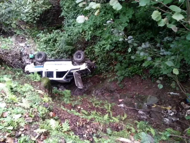 Ordu'da fındık işçileri kaza yaptı : 1 ölü, 14 yaralı