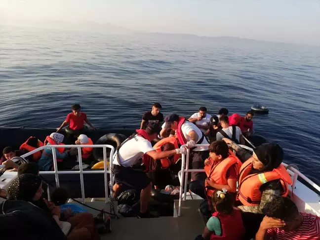 İzmir'de 41 düzensiz göçmen yakalandı
