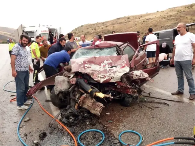 Malatya'da trafik kazası: 1 ölü, 7 yaralı