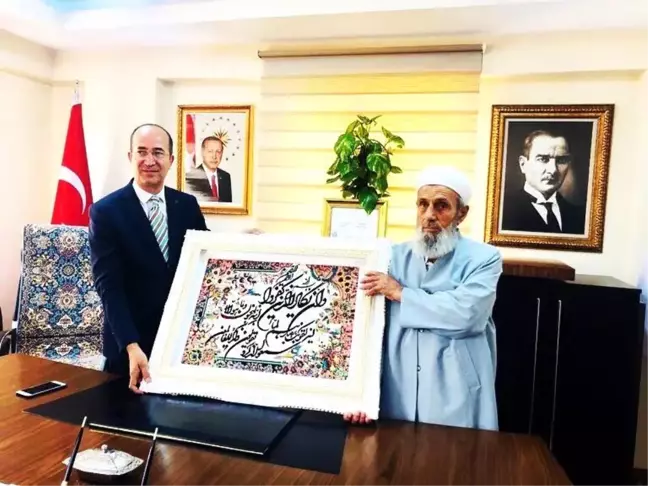 Şehit Kaymakam Safitürk'ün babası Asım Safitürk'ün Yüksekova ve Esendere ziyareti