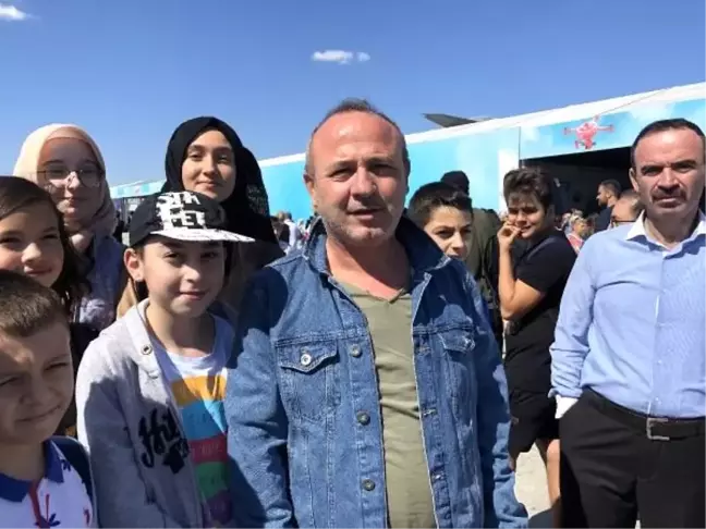 Son gününde teknofest'e ziyaretçi akını