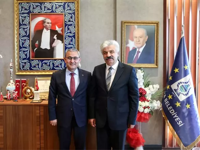 Çevik'ten Başkan Alim Işık'a veda