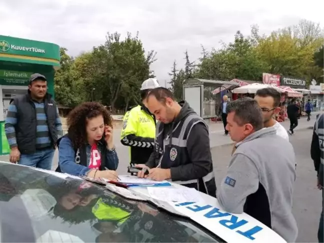 Nevşehir'de sigara içen sürücülere ceza uygulandı