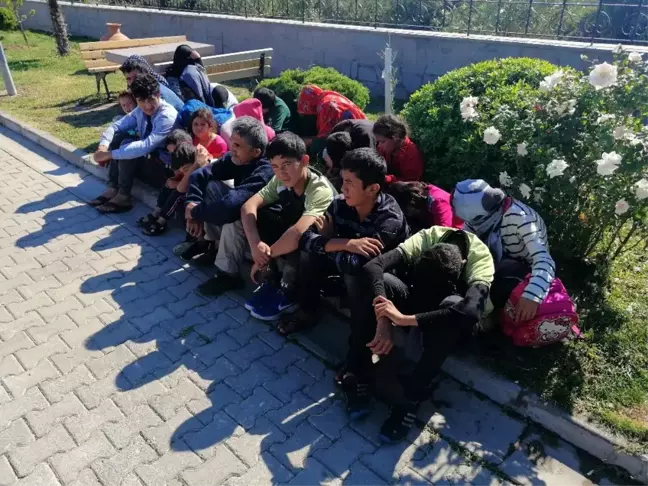 Çanakkale'de 24 mülteci yakalandı