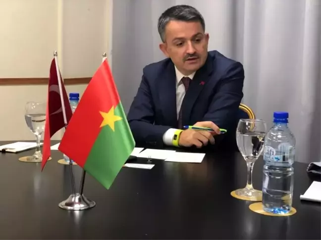 Bakan Pakdemirli Faso'ya resmi ziyaret gerçekleştirdi
