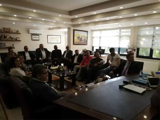 NTO Meslek Komitelerinden Kaymakam Arısoy'a ziyaret