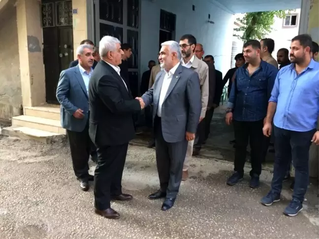 HÜDA-PAR heyetinden taziye ziyareti