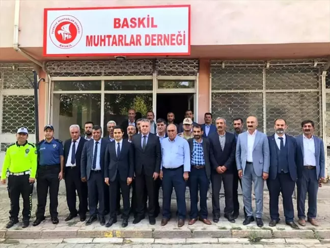 Kaymakam Oğuz Cem Murat, muhtarlarla buluştu