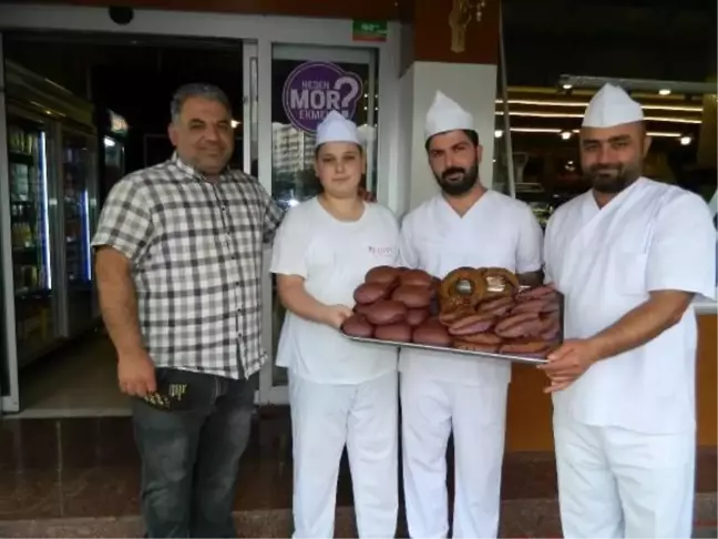 'Mor ekmek' ilk kez Malatya'da üretilmeye başlandı