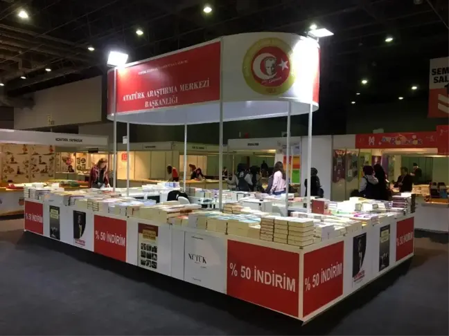 Atatürk Araştırma Merkezi yayınları İstanbul Kitap Fuarı'nda