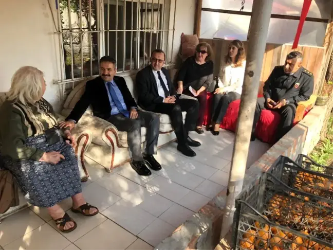 Kaymakam Taşçı'dan şehit ailelerine ziyaret