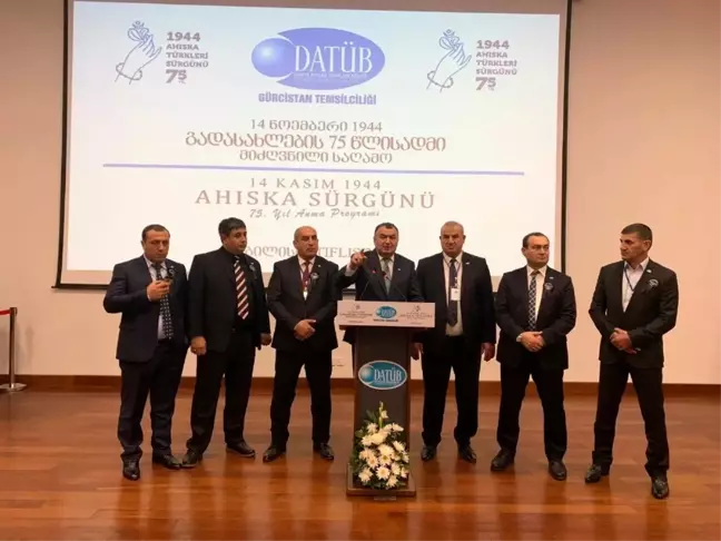 Ahıska Türklerinin sürgün edilişinin 75. yılı Gürcistan'da anıldı