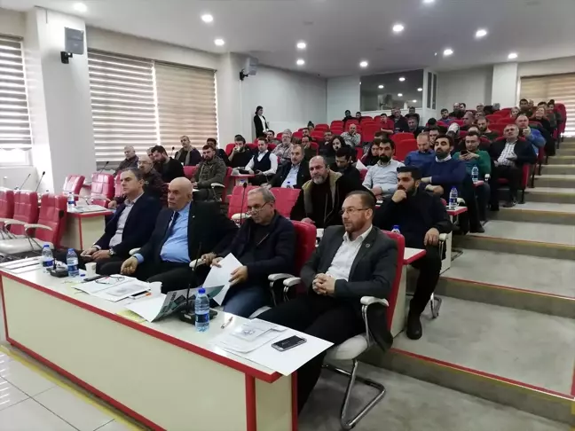 Soma'da inşaat firmalarına yönelik bilgilendirme toplantısı yapıldı