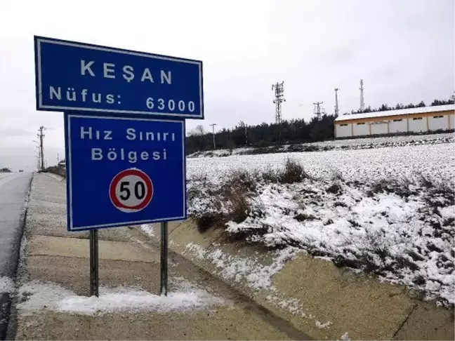 Edirne'de kar yağışı (3)