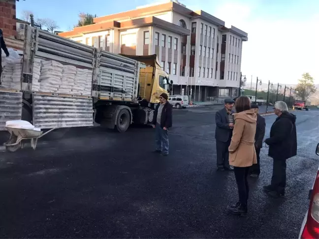 Ziraat odası kireç dağıttı