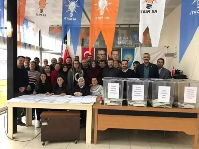 AK Parti Yenipazar'da delege seçimlerini tamamlandı