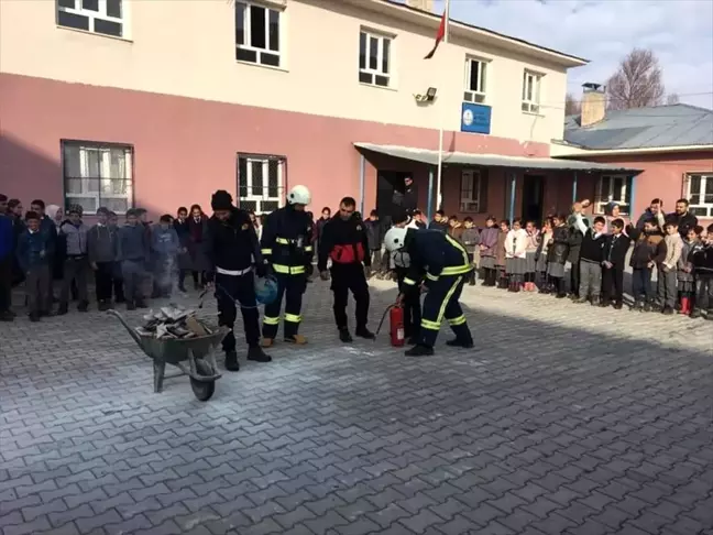 Saray'da yangın tatbikatı