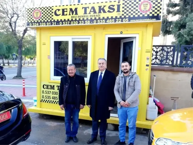 Vali Su'dan taksi durağına sürpriz ziyaret