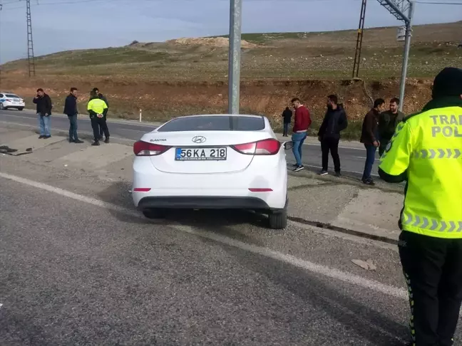 Siirt'te trafik kazası: 2 yaralı