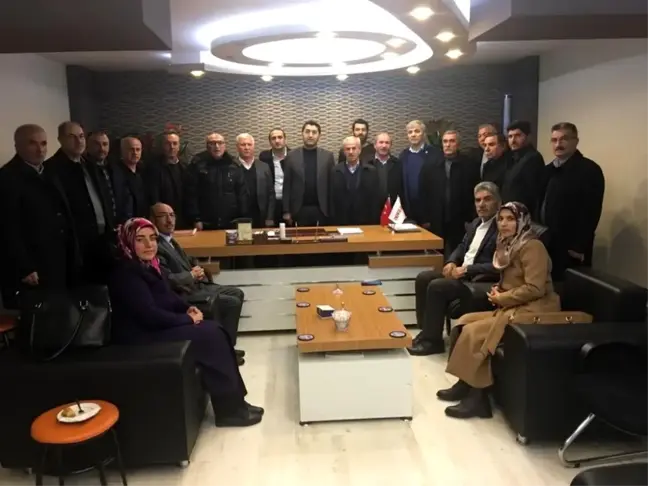 Akçadağ'dan Boyraz'a hayırlı olsun ziyareti