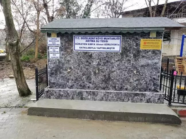 Güzelkent'e su arıtma tesisi kuruldu