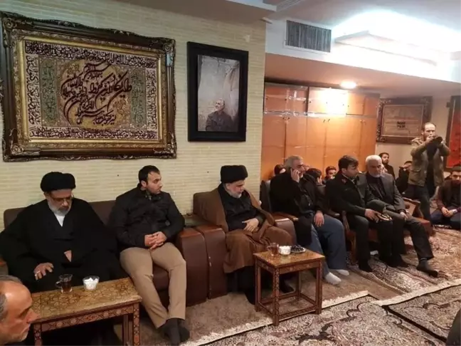 Iraklı Şii lider Sadr, Süleymani'nin taziyesine katıldı