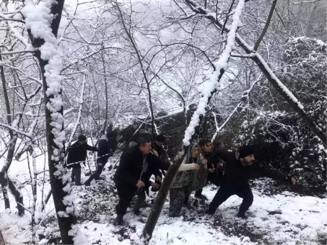 Düzce'de kaza: 5 yaralı