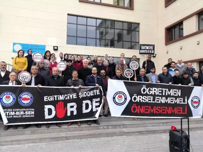 Kalkan'dan 'Eğitimciye şiddet' açıklaması Açıklaması