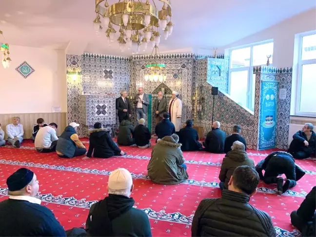 Alman belediye başkanından DİTİB Camisi'ne geçmiş olsun ziyareti