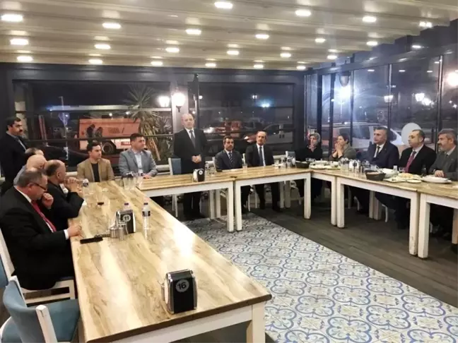 Burhaniye'de Müftü Öz için uğurlama yemeği düzenlendi