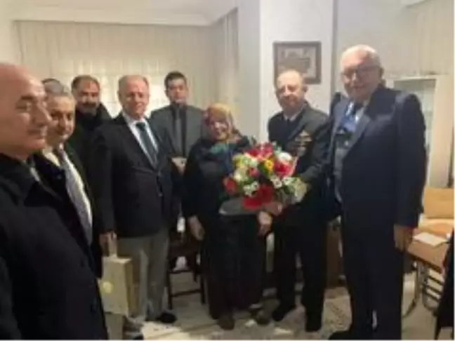 Kaymakam Çorumluoğlu şehit ailelerini ziyaret etti