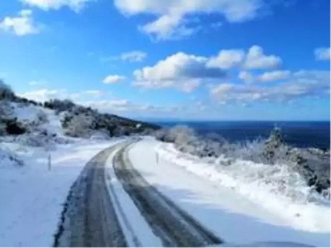 Güney Marmara beyaz bir güne uyandı
