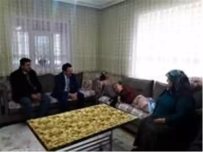 Kaymakam Alkan'dan engellilere ziyaret